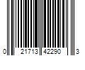 Barcode Image for UPC code 021713422903