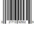 Barcode Image for UPC code 021713925329