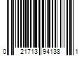 Barcode Image for UPC code 021713941381