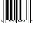 Barcode Image for UPC code 021713943392