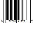 Barcode Image for UPC code 021718412787