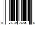 Barcode Image for UPC code 021729000058