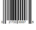 Barcode Image for UPC code 021733000075