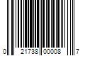 Barcode Image for UPC code 021738000087