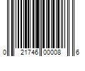 Barcode Image for UPC code 021746000086