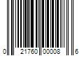 Barcode Image for UPC code 021760000086