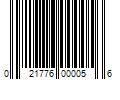 Barcode Image for UPC code 021776000056