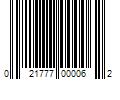 Barcode Image for UPC code 021777000062