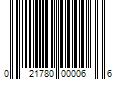 Barcode Image for UPC code 021780000066