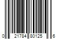 Barcode Image for UPC code 021784801256