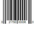 Barcode Image for UPC code 021793000060