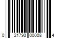 Barcode Image for UPC code 021793000084