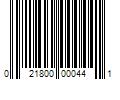 Barcode Image for UPC code 021800000441