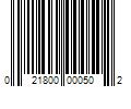 Barcode Image for UPC code 021800000502