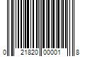 Barcode Image for UPC code 021820000018