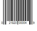 Barcode Image for UPC code 021820000049