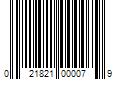 Barcode Image for UPC code 021821000079