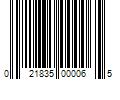 Barcode Image for UPC code 021835000065