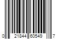 Barcode Image for UPC code 021844605497