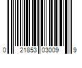 Barcode Image for UPC code 021853030099