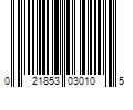 Barcode Image for UPC code 021853030105