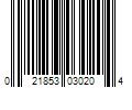 Barcode Image for UPC code 021853030204