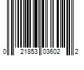 Barcode Image for UPC code 021853036022