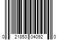 Barcode Image for UPC code 021853040920