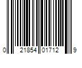 Barcode Image for UPC code 021854017129