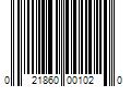 Barcode Image for UPC code 021860001020