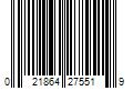 Barcode Image for UPC code 021864275519