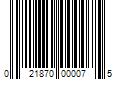 Barcode Image for UPC code 021870000075