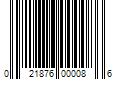 Barcode Image for UPC code 021876000086