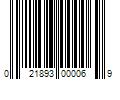 Barcode Image for UPC code 021893000069