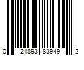 Barcode Image for UPC code 021893839492