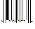 Barcode Image for UPC code 021900000754