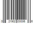 Barcode Image for UPC code 021902000066