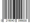 Barcode Image for UPC code 02190430998317