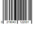 Barcode Image for UPC code 02190431220318