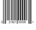 Barcode Image for UPC code 021921000061