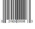 Barcode Image for UPC code 021929000063