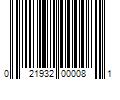 Barcode Image for UPC code 021932000081