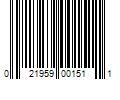 Barcode Image for UPC code 021959001511