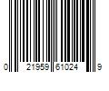 Barcode Image for UPC code 021959610249