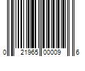 Barcode Image for UPC code 021965000096