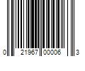 Barcode Image for UPC code 021967000063