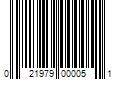 Barcode Image for UPC code 021979000051