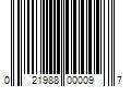 Barcode Image for UPC code 021988000097