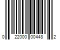 Barcode Image for UPC code 022000004482