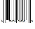 Barcode Image for UPC code 022000008985